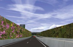 Airport Link Green Wall
