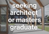 Seeking architect or masters graduate Seeking architect or masters graduate