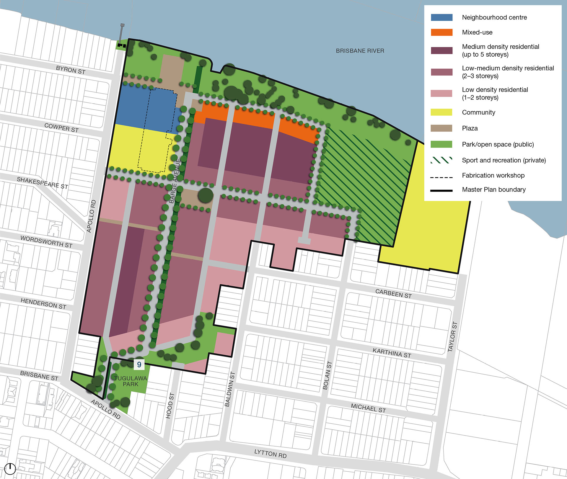 Urban plan Toowoomba Australia PDF
